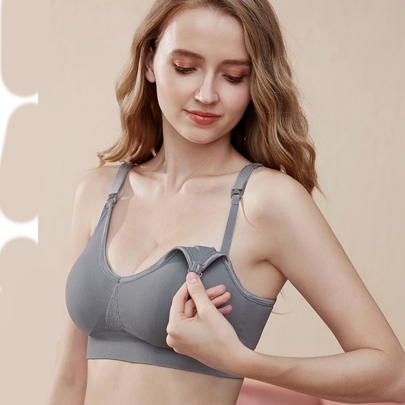 Sleep Bra Bralette - Sutiã de amamentação sem costuras, confortável