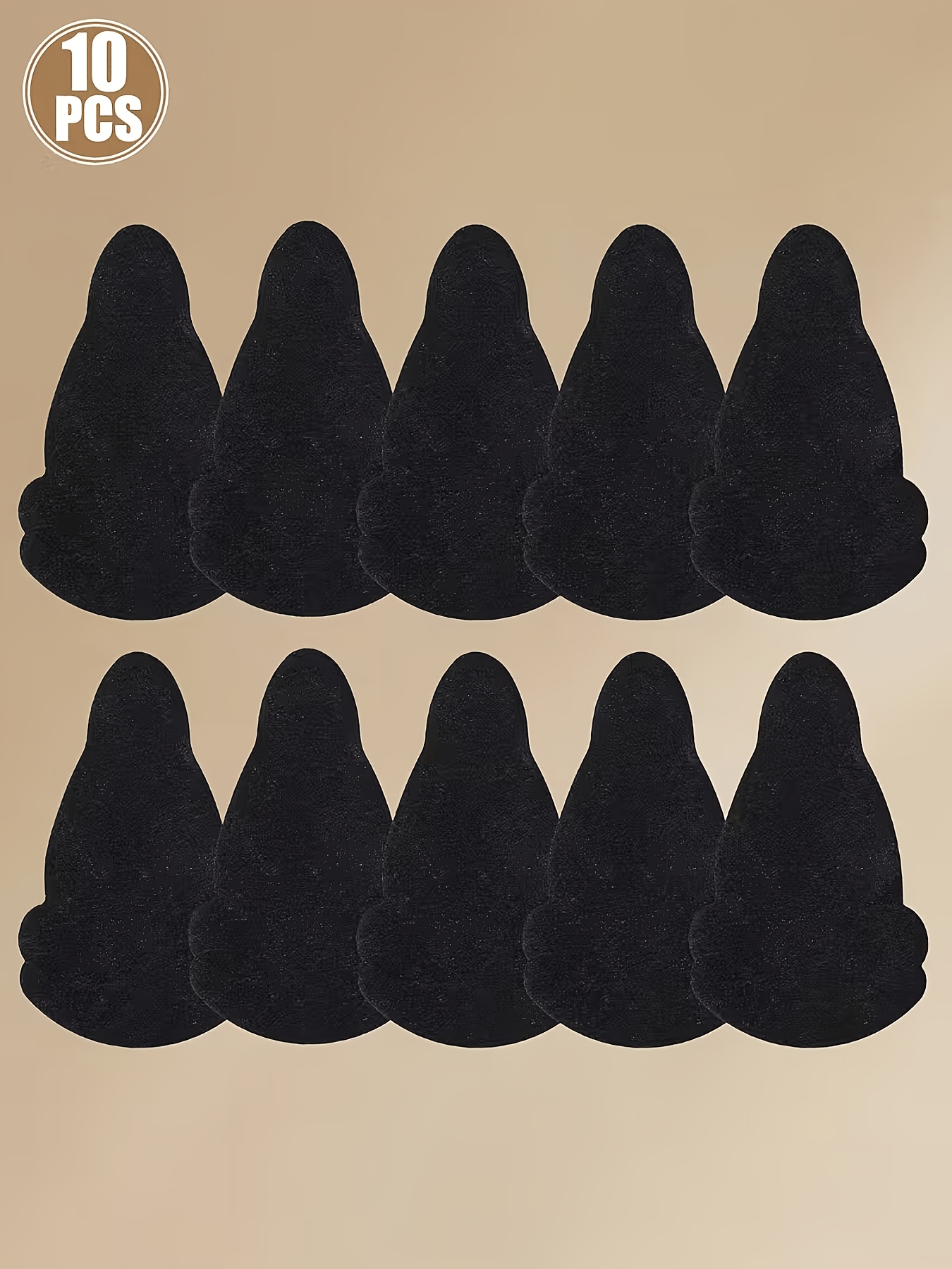 Strapless Bra Adhesive - Pacote com 10 Protetores de Seios