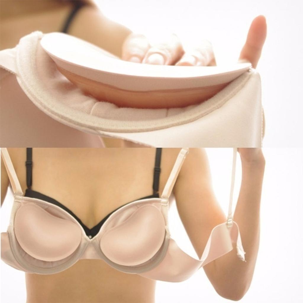 Almofadas de silicone reutiliz - Push Up Bra Silicone avaliação e preço