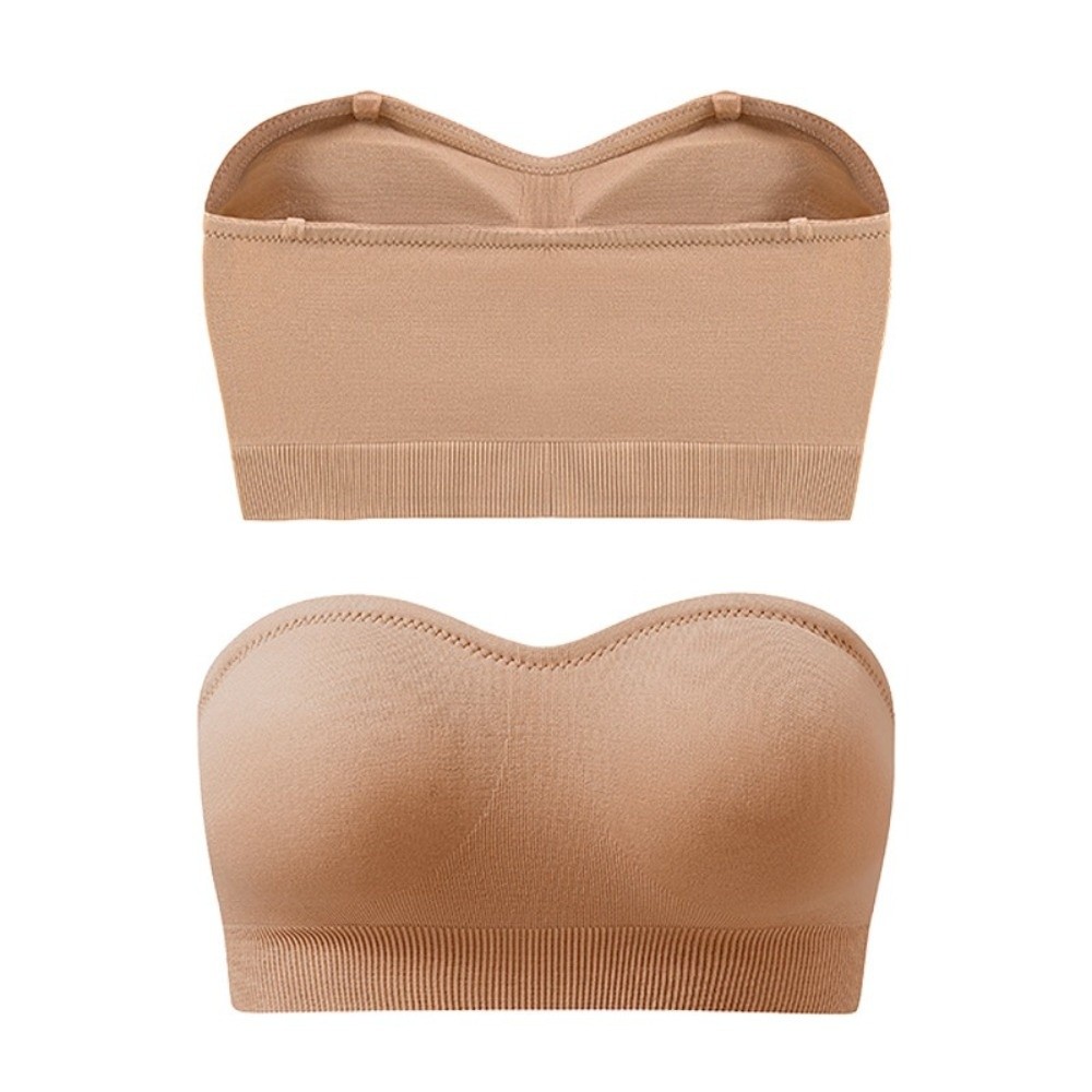 Sutiã Bandeau Sem Alças com Al - Push Up Bra Silicone avaliação e preço